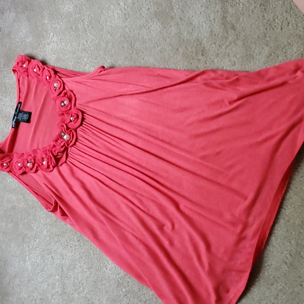 Pink tank top